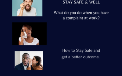 Stay safe at work Part 1