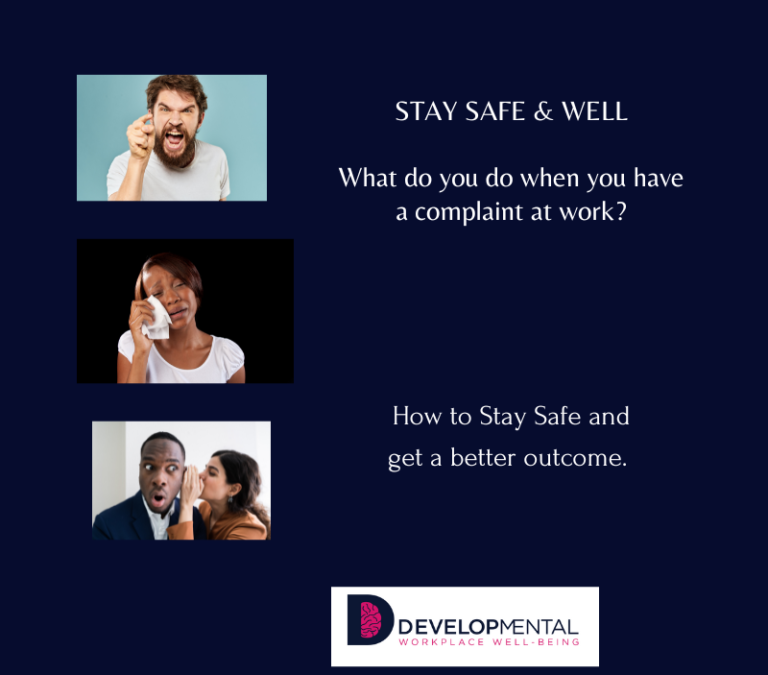 Stay safe at work Part 1